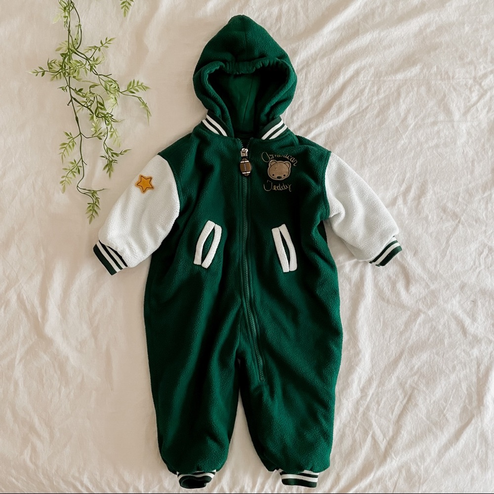 🌻 Vintage Sesame Street Varsity Football Onesie - Picture 2 of 4
